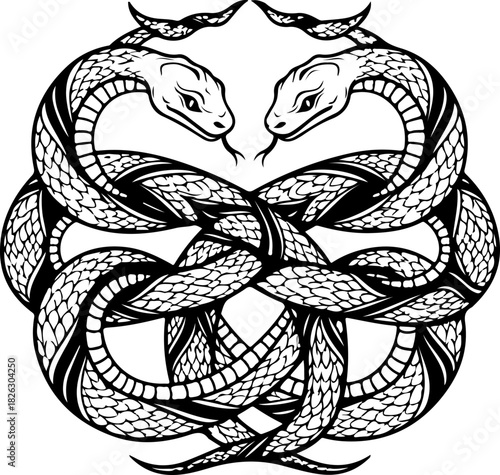 Mystic Hand Sigil Tattoo design