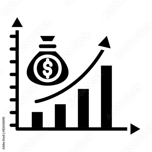 Revenue Stream Vector Icon