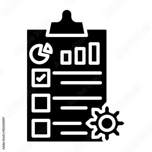 Project Management Vector Icon