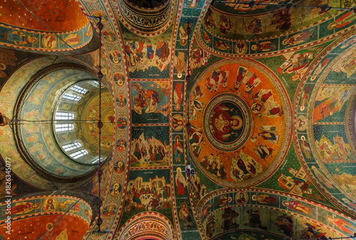 Wallpaper Mural Ceiling of Cathedral of Saints Peter and Paul, Constanța, Romania Torontodigital.ca