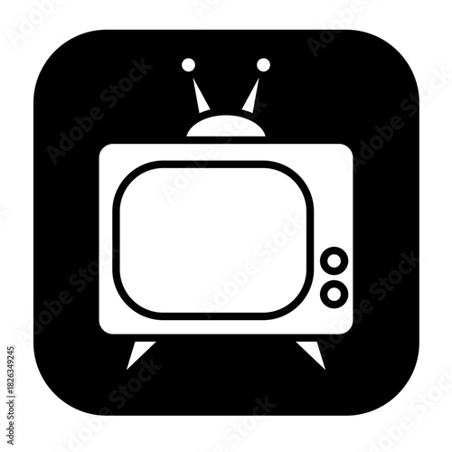 Television Vector Retro