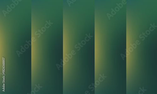 Abstract vertical stripes of deep forest green and golden yellow create a modern minimalist and serene visual texture with subtle light and shadow play