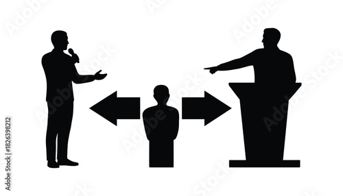 Speaker debate presentation conference leadership communication