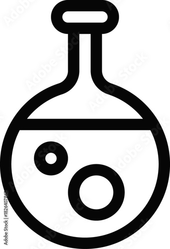 Chemistry Flask Experiment for Laboratory Research