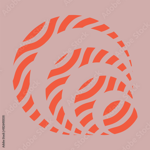 Wave art icon pack with matching colour background, 3000x3000px, Abstract Square Designs in Bold Color Variations, Minimalist Line Patterns for Creative Projects.
