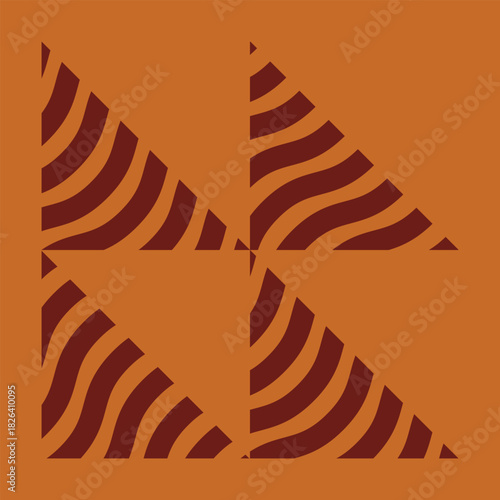 Wave art icon pack with matching colour background, 3000x3000px, Abstract Square Designs in Bold Color Variations, Minimalist Line Patterns for Creative Projects.