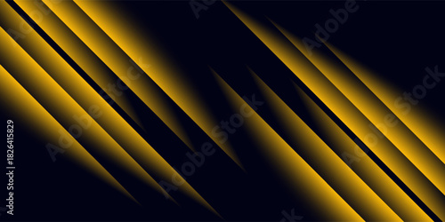 Halftone yellow dots pattern and black gradient grunge texture background. Dotted line comic sport style vector illustration