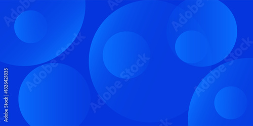 Modern background template with light blue and blue gradient, circle effect, suitable for background, wallpaper, home screen, theme. modern