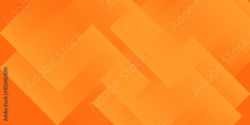 banner background. full color, orange gradation and effect geometry