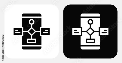 Lead Management Dual Monochrome Icon Set