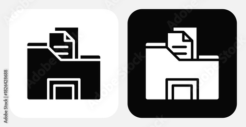 Client Feedback Dual Monochrome Icon Set