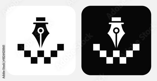 Contact Import Dual Monochrome Icon Set