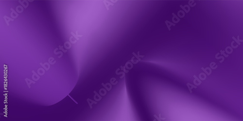 Light purple wave abstract background. Gradient. The surface texture of the fabric is firm. Dark colored background with space for design. Plum eggplant color
