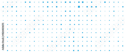 Vector new style blue geometric squares technology pattern design	