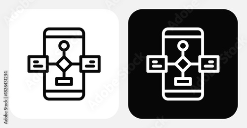 Lead Management Dual Monochrome Icon Set