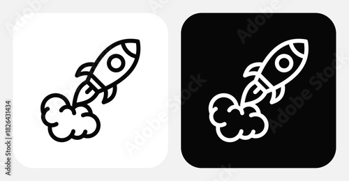 Support Ticket Dual Monochrome Icon Set