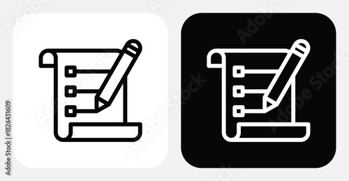 Customer Segmentation Dual Monochrome Icon Set