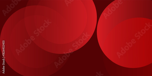 Red abstract background. Dynamic shapes composition. Eps10 vector