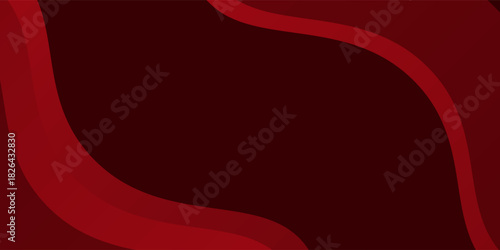 Red abstract background with dynamic shapes composition simple