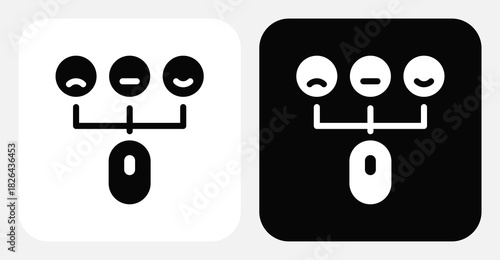 Campaign Tracking Dual Monochrome Icon Set