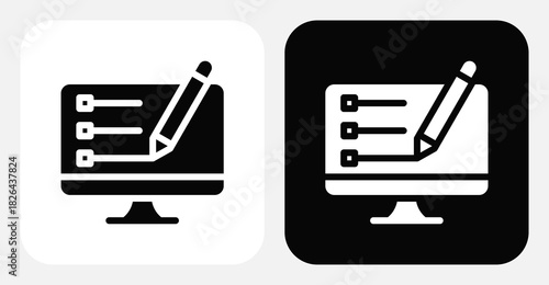 CRM Cloud Dual Monochrome Icon Set