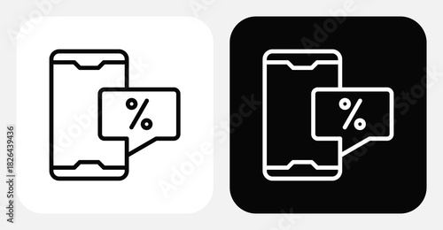 Sales Funnel Dual Monochrome Icon Set