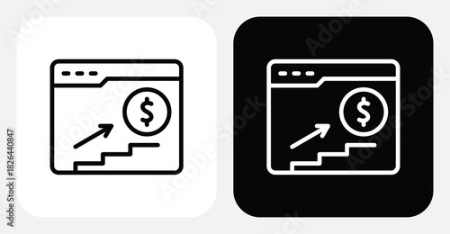 Customer Insights Dual Monochrome Icon Set
