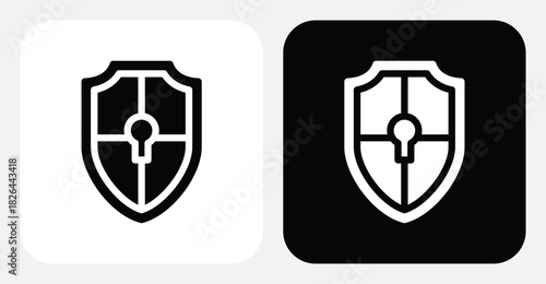 Security Dual Monochrome Icon Set