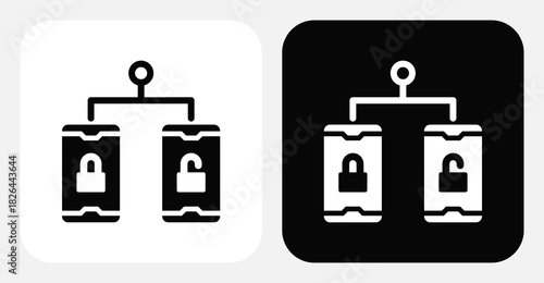 Testing Dual Monochrome Icon Set