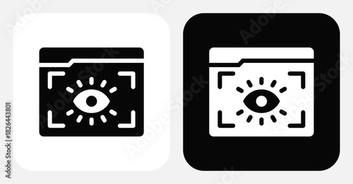 View Dual Monochrome Icon Set