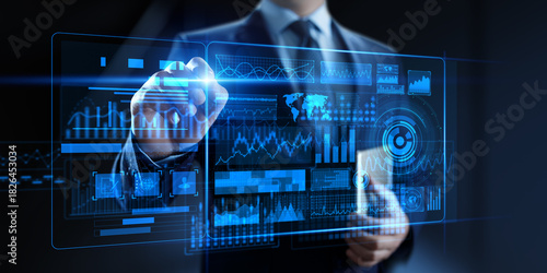 Business Intelligence and Data Analytics Management with Advanced Digital Dashboards.