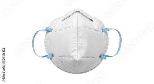Isolated N95 respirator for protection against virus, bacteria, air pollution; healthcare equipment