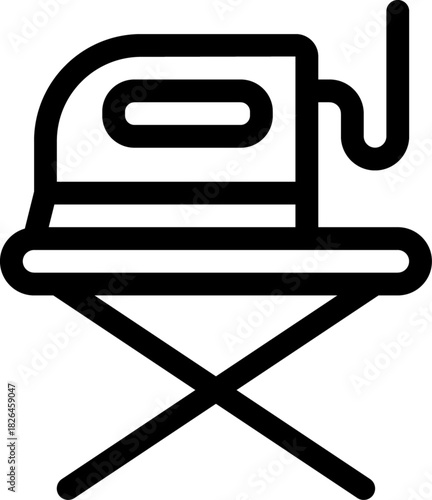 Iron and Board for Clothing