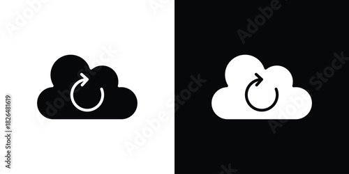 Backup icon, logo, app, template. EPS10