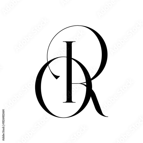 Modern Decorative Monogram