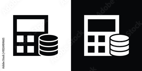 Budget icon, logo, app, template. EPS10