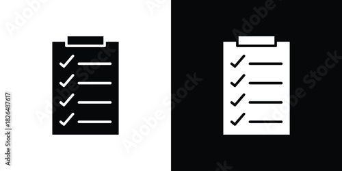 Checklist icon, logo, app, template. EPS10