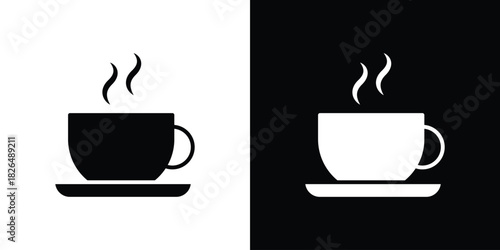 Coffee icon, logo, app, template. EPS10