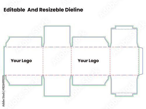 folding paper packaging box dieline template box dieline die lines packaging custom dieline cardboard box dieline pizza box dieline printable product packaging layout,
