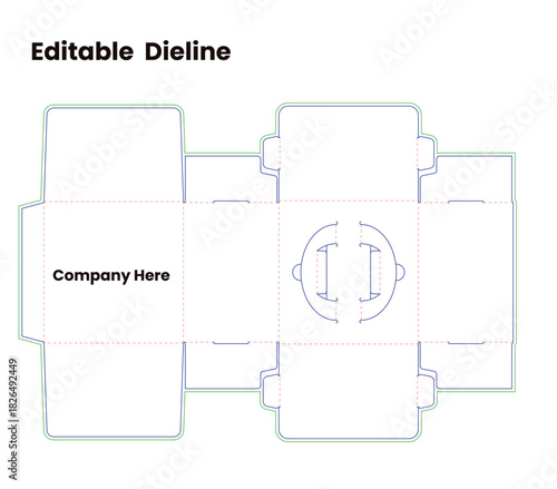 tuck end box variations overlapping box packaging box die lines label and packaging die lines design printable product packaging layout,
