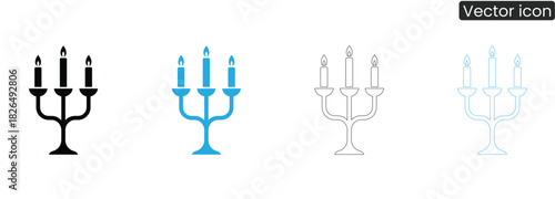 Create a warm and inviting ambiance with this elegant candelabra. Perfect for dining, celebrations, or romantic evenings. Adds a touch of classic charm to any setting.