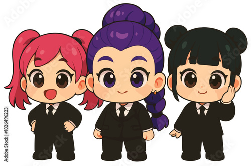 Chicas negocios , pop negocio, girl