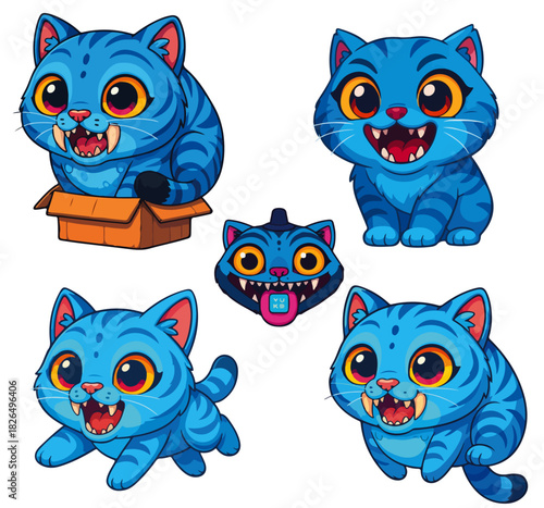 Derpy Tiger, Tigre Azul , Musica, vector