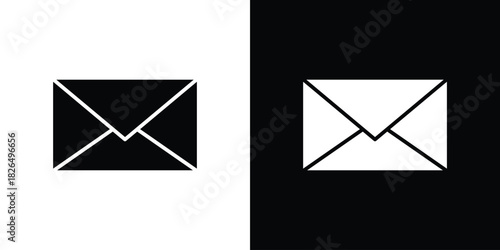 Envelope icon, logo, app, template. EPS10