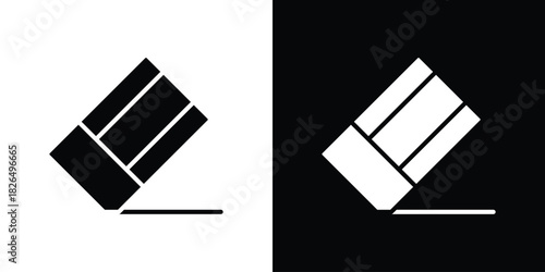 Eraser icon, logo, app, template. EPS10