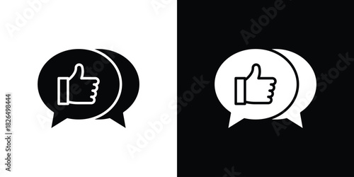Feedback icon, logo, app, template. EPS10