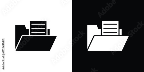 File icon, logo, app, template. EPS10