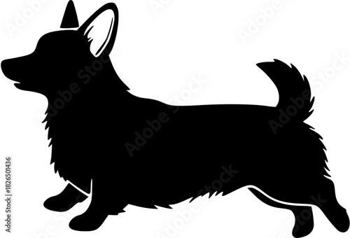 Corgi silhouette
