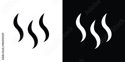 Heat icon, logo, app, template. EPS10