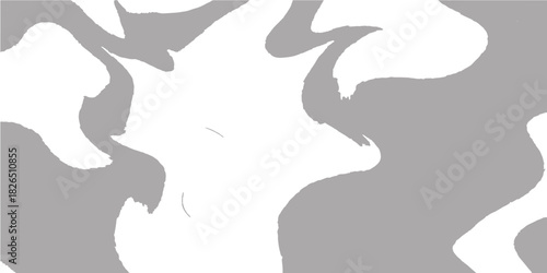 Black vector silhouette of woman's head and profile face illustration with floral design